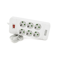 Мережевий фільтр живлення Meilepai F33, 6 роз EU White (F33-White)