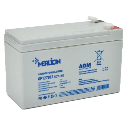 MERLION AGM GP1270F2 12В 7А•г