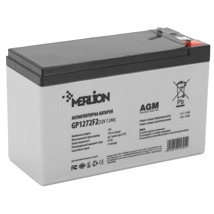 MERLION AGM GP1272F2 12V 7.2AH