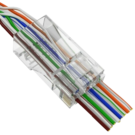 Merlion RJ-45 8P8C UTP Cat-5 (50 шт/уп.) для сквозного подключения