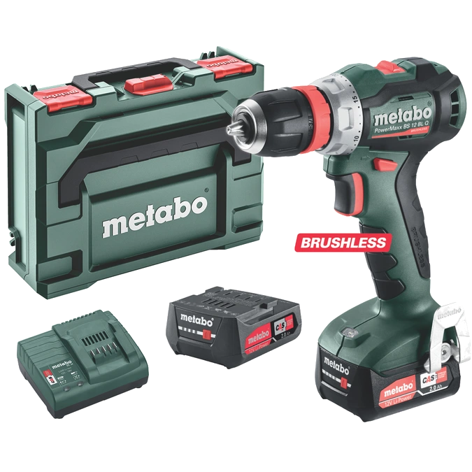 Metabo PowerMaxx BS 12 BL Q 12V 2x2Ah Li-Power (601045500)