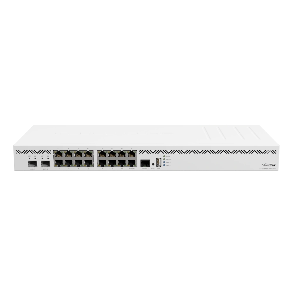 MikroTik CCR2004-16G-2S+ 18-портовий
