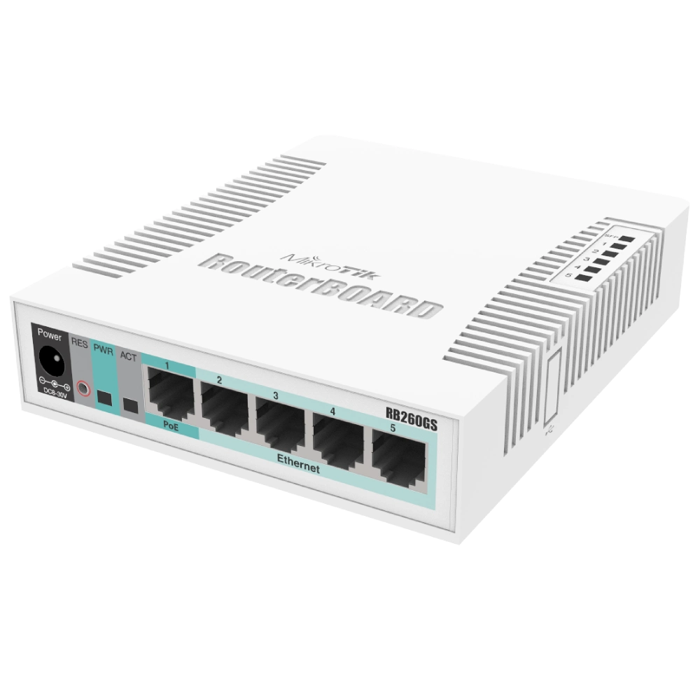 MikroTik RB260GS (CSS106-5G-1S)