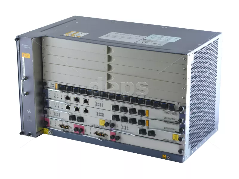 Модульний, оптичний лінійний термінал Huawei MA5683T + SCUN x2 + GPFD x1 + PRTE x2 OLT M2XP16 (C++) - DC2