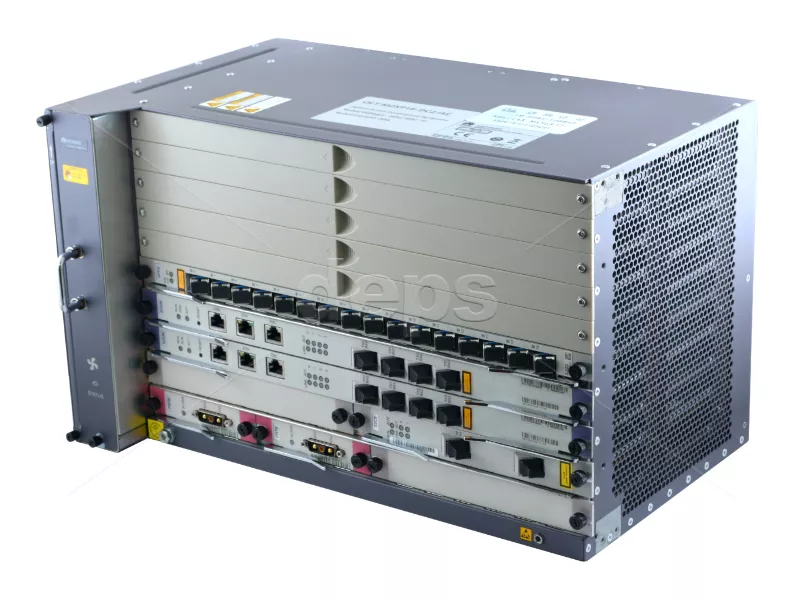 Модульний, оптичний лінійний термінал Huawei MA5683T + SCUN x2 + X2CS x1 + GPFD x1 + PRTE x2 + EPS30-4815AF OLT M2XP16 (C++) - DC2/AC