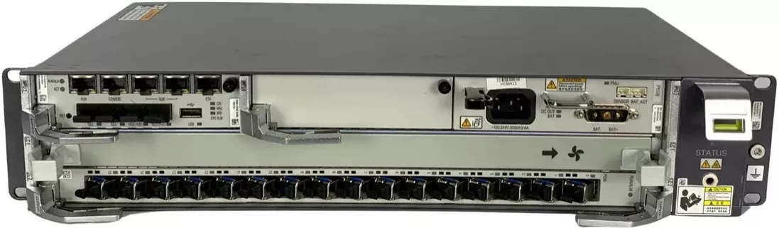 Модульний, оптичний лінійний термінал Huawei MA5800-X2 + MPSC x1 + GPHF x1 + PISA x1 OLT X2-M1P16 (C+) - DC