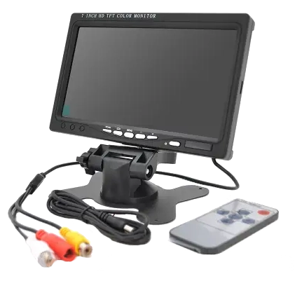 Монитор для видеонаблюдения TFT 7", AV, 1024*600ips, 12V, BOX
