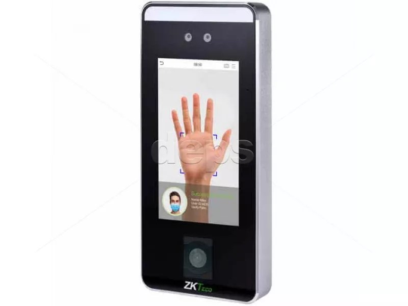 Мультибиометрический терминал с распознаванием лиц ZKTeco SpeedFace-V5L[QR]