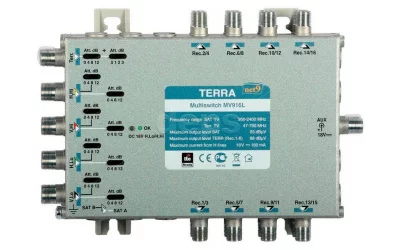 Мультисвіч TERRA MV912L — Мультисвічі з дистанційним живленням TERRA MV908L, MV912L, MV916L