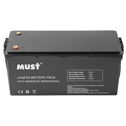 Must LP15-24200 25.6В 200А•ч