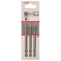 Набір біт Bosch Extra-Hart PH2, 89мм, 3шт (2.607.001.535)