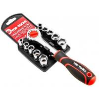 Набір торцевих головок Top Tools торцевих ключів 1/4” 12 шт. (38D147)