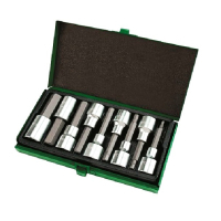 Набір торцевих головок Toptul шестигранник 1/2" Н4-Н17 80мм (GAAD0905)