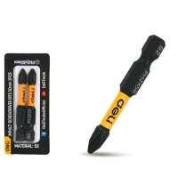 Набор бит Deli PH2 x 50 мм, 2шт (EDL501002Z)