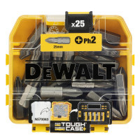 Набор бит DeWALT Philips, Ph2, L=25 мм, 25 шт (DT71522)