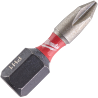 Набор бит Milwaukee SHOCKWAVE, PH1, 25мм, 2шт (4932430850)