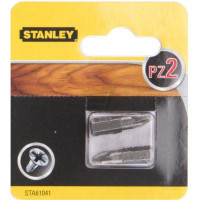 Набор бит Stanley Pozidriv, Pz2, L = 25 мм, 2 шт, блистер (STA61041)
