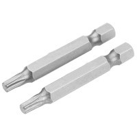 Набор бит Tolsen S2 Torx T 15х50 мм, 2 шт (20322)