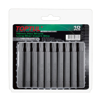Набор бит Toptul 10мм L75мм T40 10шт. (FSEB1240G)