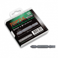 Набор бит Toptul двухсторонних 1/4" PH2хSL6 L65мм 10шт. (GAAW1004)