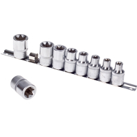 Набор торцевых головок Alloid наружный Torx, 1/2" DR, E10-E24, 9шт. (46410-9C)