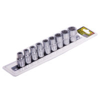 Набор торцевых головок Alloid Torx, 1/2" DR, E10-E24, 9шт., блистер (НГЕ-1024Б)