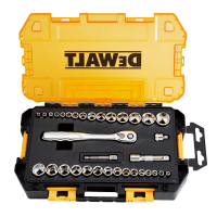 Набор торцевых головок DeWALT 1/4", 3/8", 34 шт. (DWMT45034-0)
