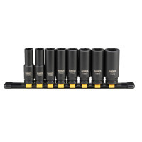 Набор торцевых головок DeWALT ударных, 1/2", 8 шт. (DWMT86090-0)