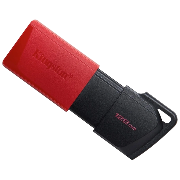 Накопитель флеш USB Kingston Exodia M Black Red 128GB USB 3.2 Type-A Gen1 DT