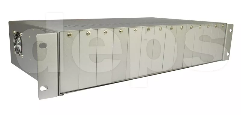 Некероване шасі Step4Net MC-F14-double AC220 для медіаконверторів