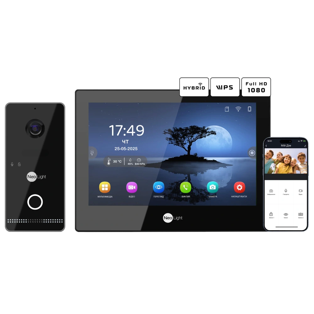 Neolight ALPHA Hybrid Black + OPTIMA IPW Black