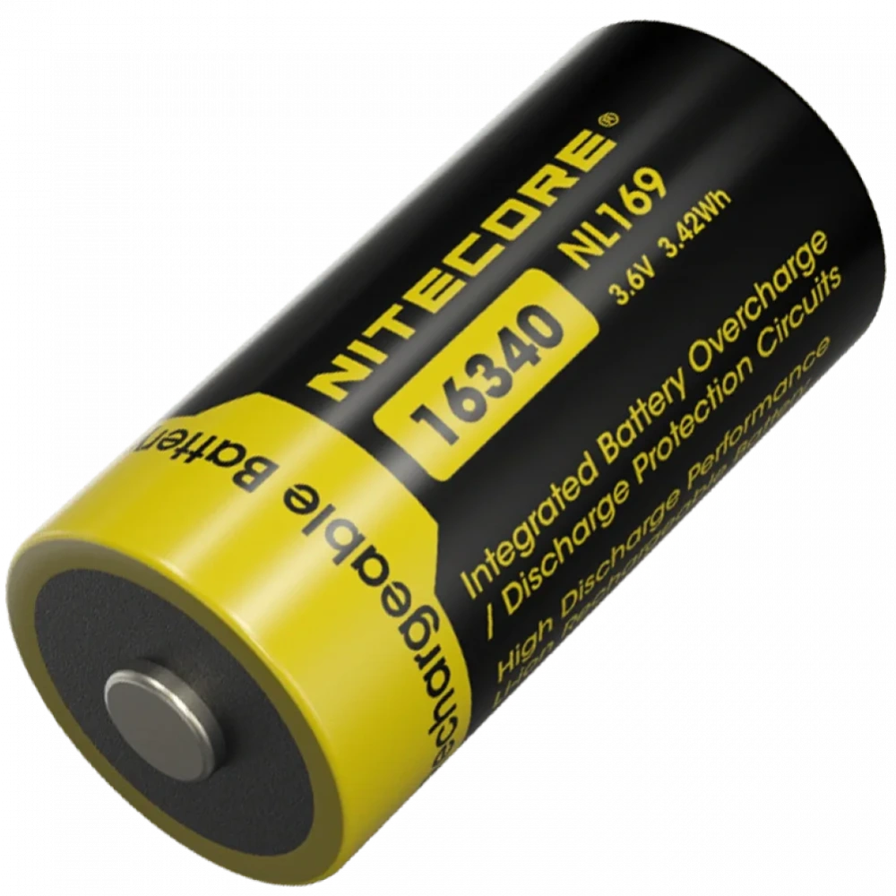 Nitecore NL169 Li-Ion CR123A 3.6V (950mAh)