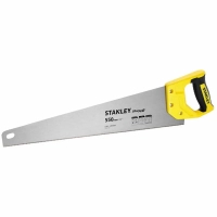 Ножовка Stanley SHARPCUT с закаленными зубьями, L=550мм, 11 tpi. (STHT20372-1)