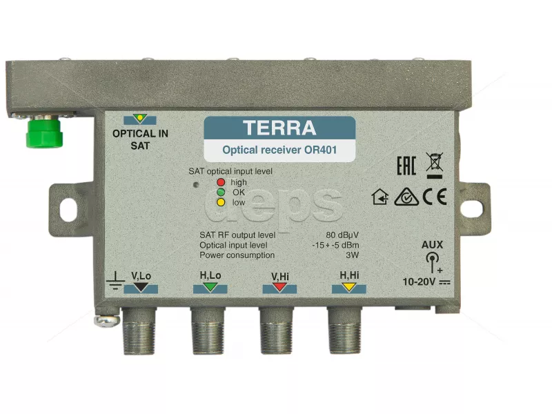 Оптический приемник 4 ПЧ СТВ TERRA OR401