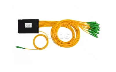 Оптичні дільники PLC 1×16 APC (ABS-box) Coupler PLC-1x16-split-2-SC/APC