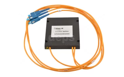 Оптичні дільники  PLC 1×2 UPC (ABS-box) Coupler PLC-1x2-split-2-SC/UPC