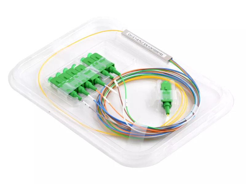 Оптичні дільники PLC 1×6 SC/APC (міні-корпус)