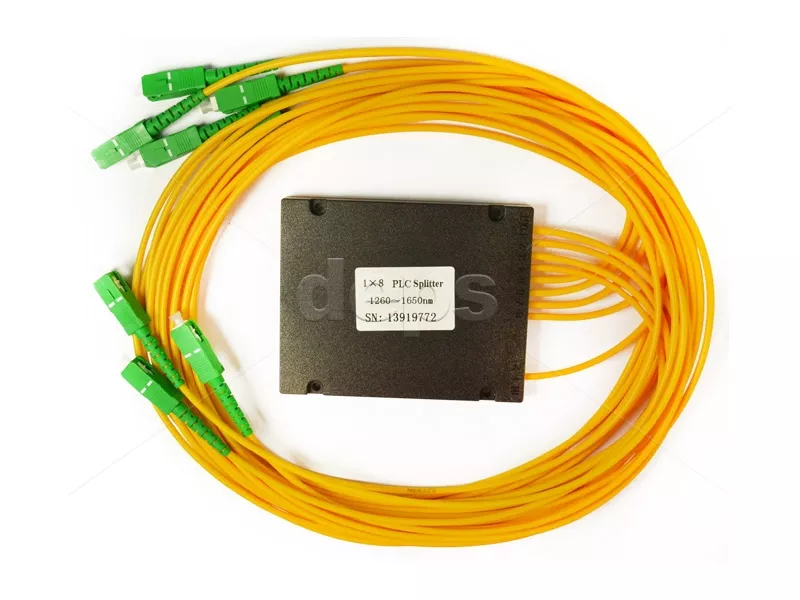 Оптичні дільники PLC 1×8 APC (ABS-box)