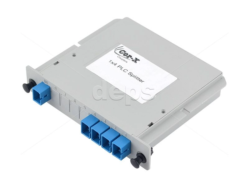 Оптичні корпусні дільники (DIN/LGX) Coupler PLC-1×4-3-SC/UPC