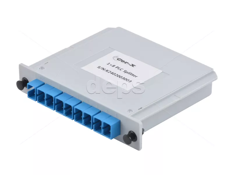 Оптичні корпусні дільники (DIN/LGX) Coupler PLC-1×8-3-SC/UPC