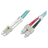 Оптичний патчкорд Digitus LC/UPC-SC/UPC,50/125,OM3,duplex,5m (DK-2532-05/3)