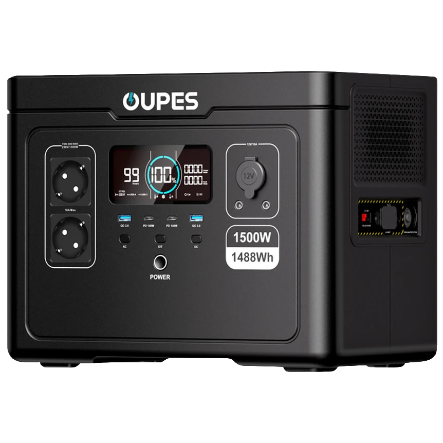 OUPES S015 1500Вт LiFePO4 1488Вт•ч