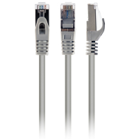 Патч-корд 10м S/FTP Cat 6A CU LSZH grey Cablexpert (PP6A-LSZHCU-10M)