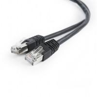 Патч-корд 1м FTP cat 5е CCA Cablexpert (PP22-1M/BK)