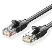 Патч-корд 25м, UTP cat 6 RJ-45 black Vention (IBEBS)