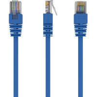 Патч-корд 3м UTP cat 5е CCA Cablexpert (PP12-3M/B)