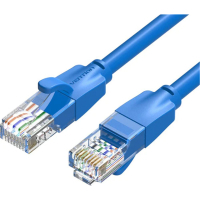Патч-корд 3м, UTP cat 6 RJ-45 blue Vention (IBELI)
