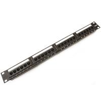 Патч-панель 19" 1U 24 порта 5e UTP kroneIDC Eserver (WT-2089A-CAT.5E)