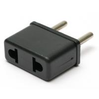 Перехідник EU to US 220V black PowerPlant (DV00DV0022)