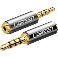 Переходник 3.5mm M to 2.5mm F black Ugreen (20502)